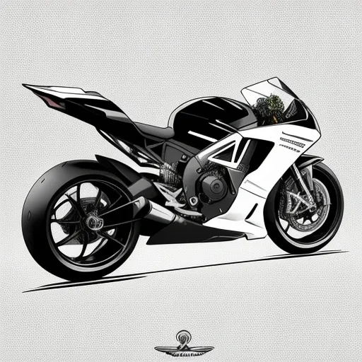 Concept Superbike colouring page