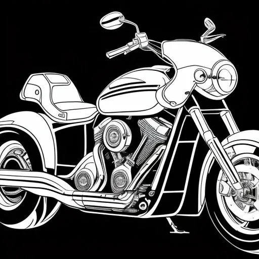 Cruiser Concept colouring page