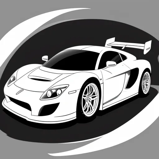 Speedy Racer colouring page