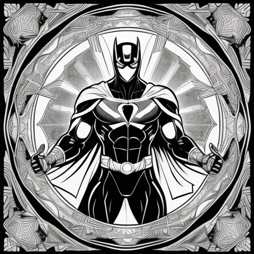 Guardian Hero colouring page