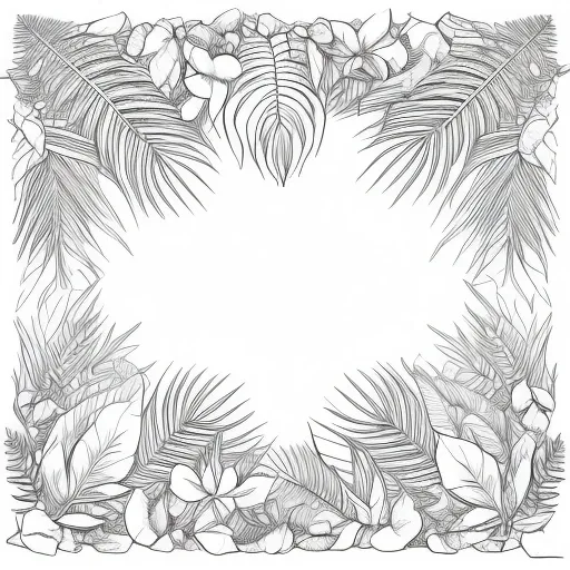 Gorilla Family colouring page
